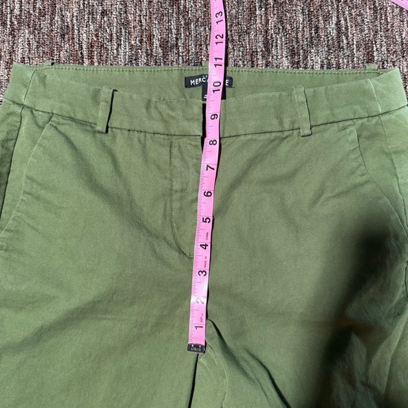 J Crew Mercantile Green Straight Leg Chino Pants size 4 - Picture 5 of 7